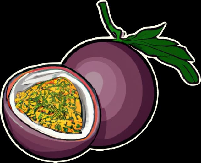 PASSION FRUIT flavor logo