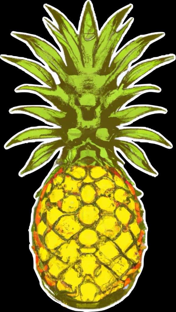 PINEAPPLE flavor logo